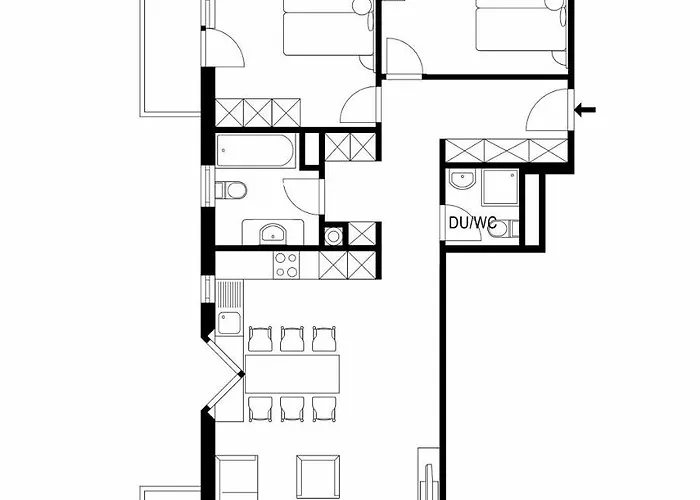 Appartement Bolero 3.5