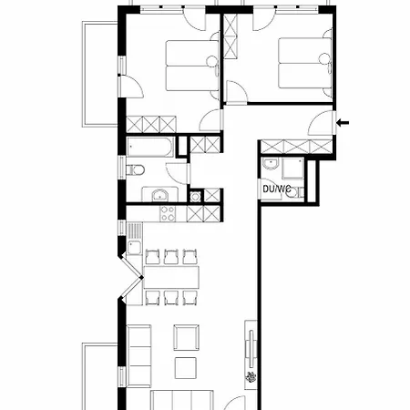 Appartement Bolero 3.5